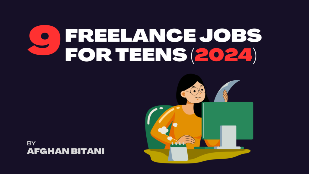 Freelance Jobs for Teens